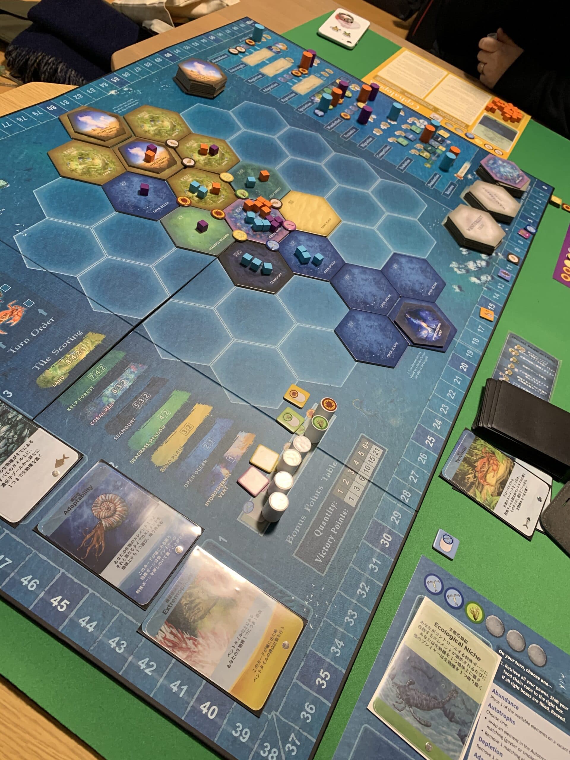 2021/02/17 Dominant Species: Marine会 - Ｓｈｕｎ．のボードゲーム日記