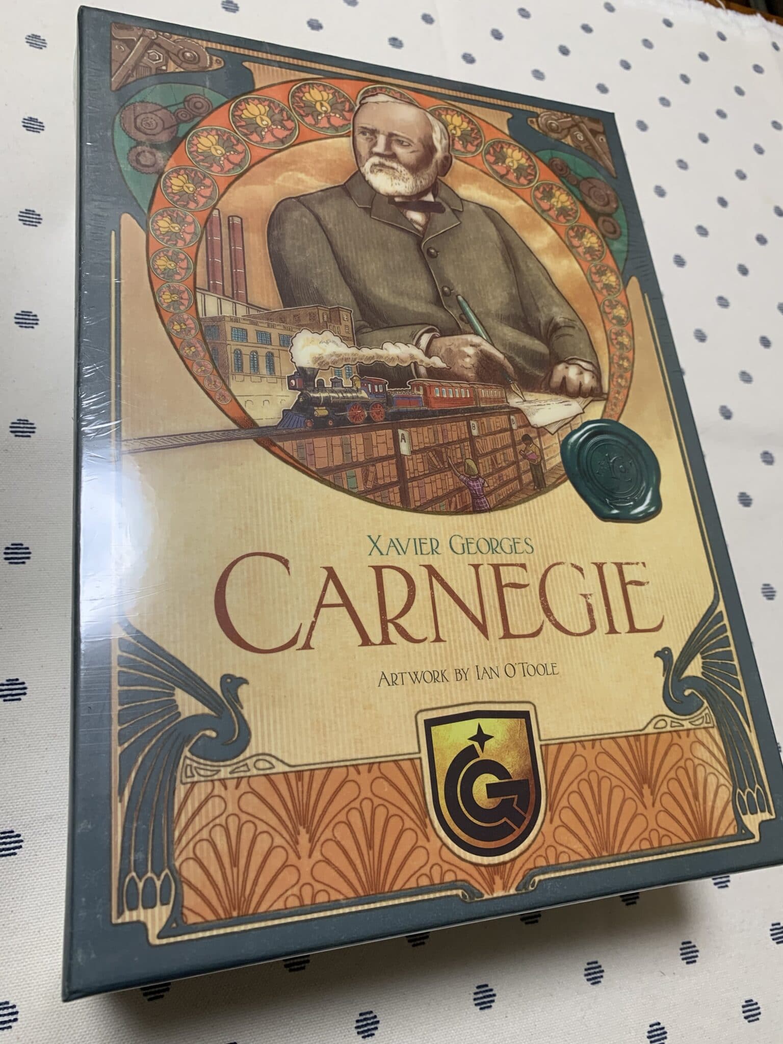 カーネギー／Carnegie (2022) | Ｓｈｕｎ．のボードゲーム日記
